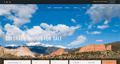 Desktop Screenshot of coloradospringscoloradohouses.com